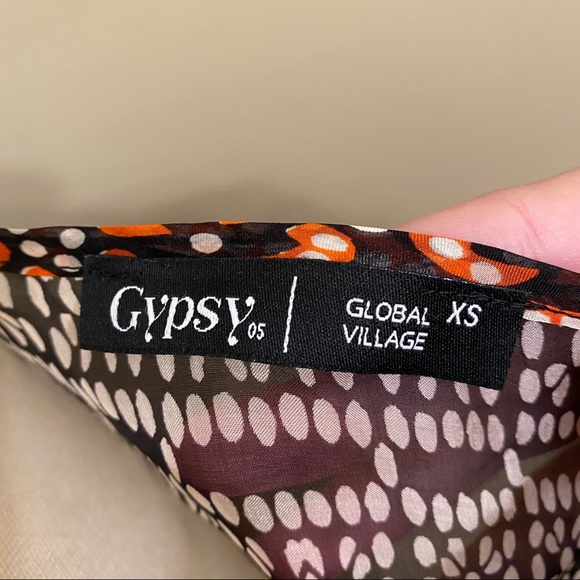 Gypsy 05 Silk Printed Top - Picture 6 of 7